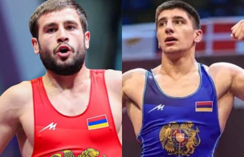 Arayik Topalyan et Vigen Nazaryan sont médaillés de bronze du Championnat d&rsquo;Europe U23 de lutte gréco-romaine