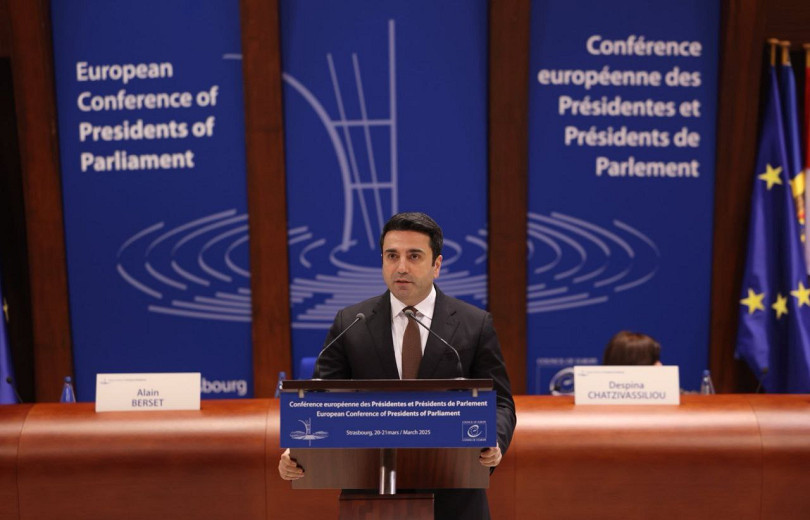 Alen Simonyan à la Conférence européenne des présidents des Parlements : Nous espérons que l’Azerbaïdjan partage notre désir d’entrer dans une nouvelle ère