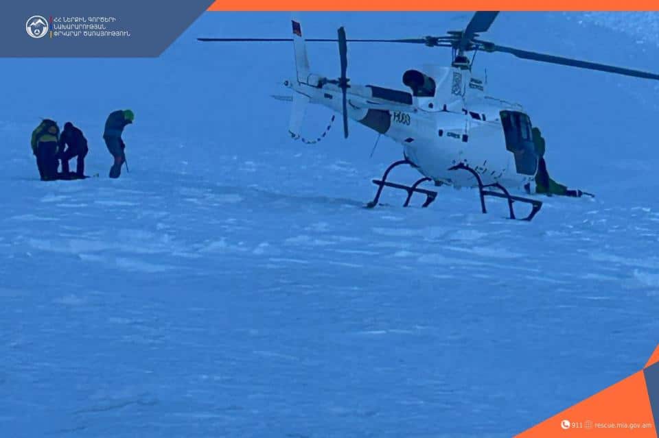 Le corps de l’alpiniste espagnol disparu au sommet du mont Aragats suite à une avalanche a été retrouvé