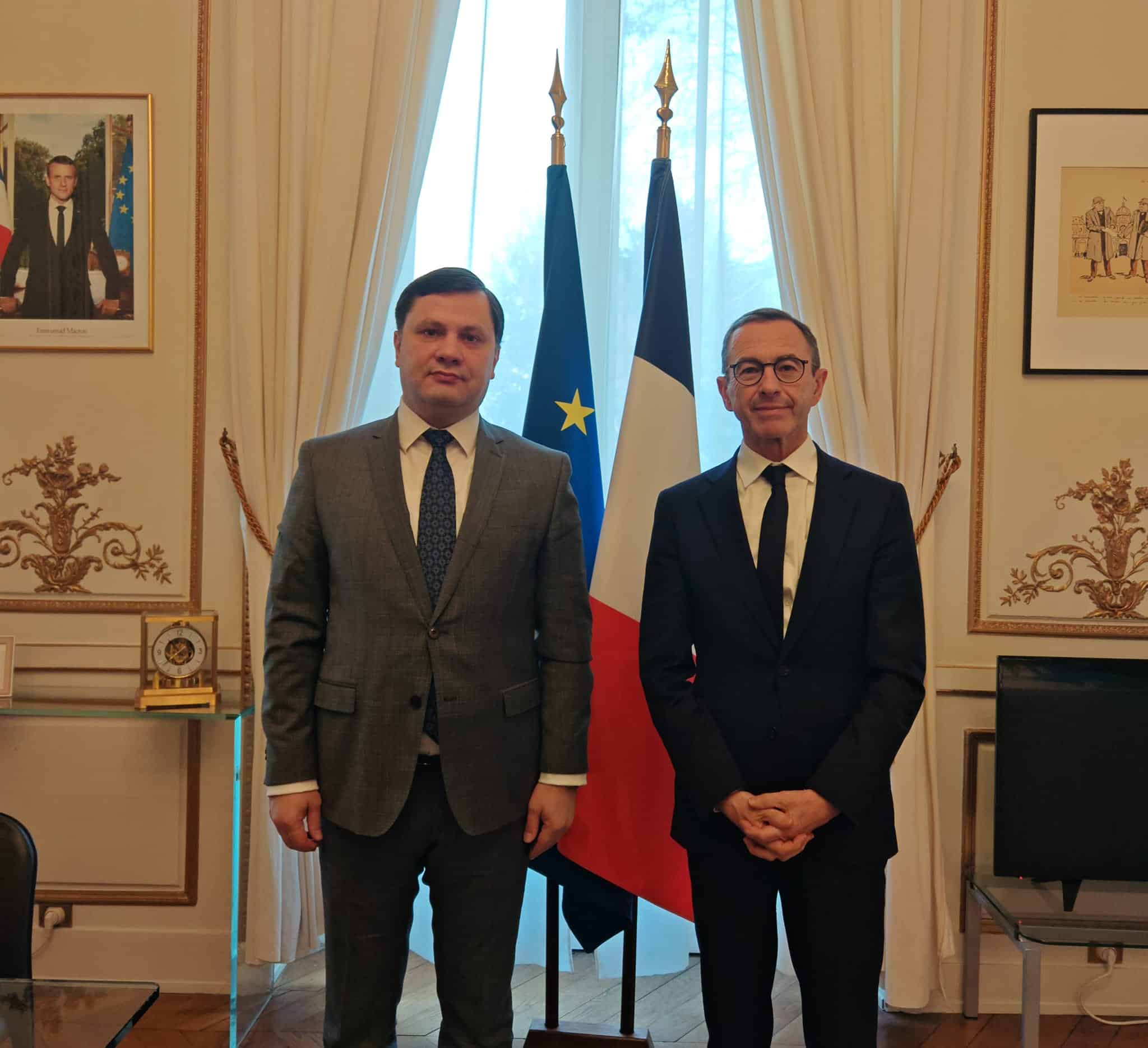 L&rsquo;ambassadeur d’Arménie en France, Arman Khachatryan et le ministre français de l&rsquo;Intérieur Bruno Retailleau ont discuté de la libération des Arméniens détenus en Azerbaïdjan