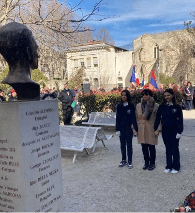Commémoration de Manouchian à Avignon