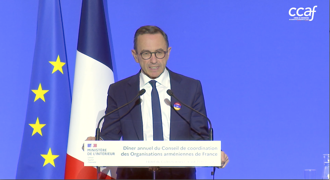 Dîner du CCAF : Discours de Bruno Retailleau