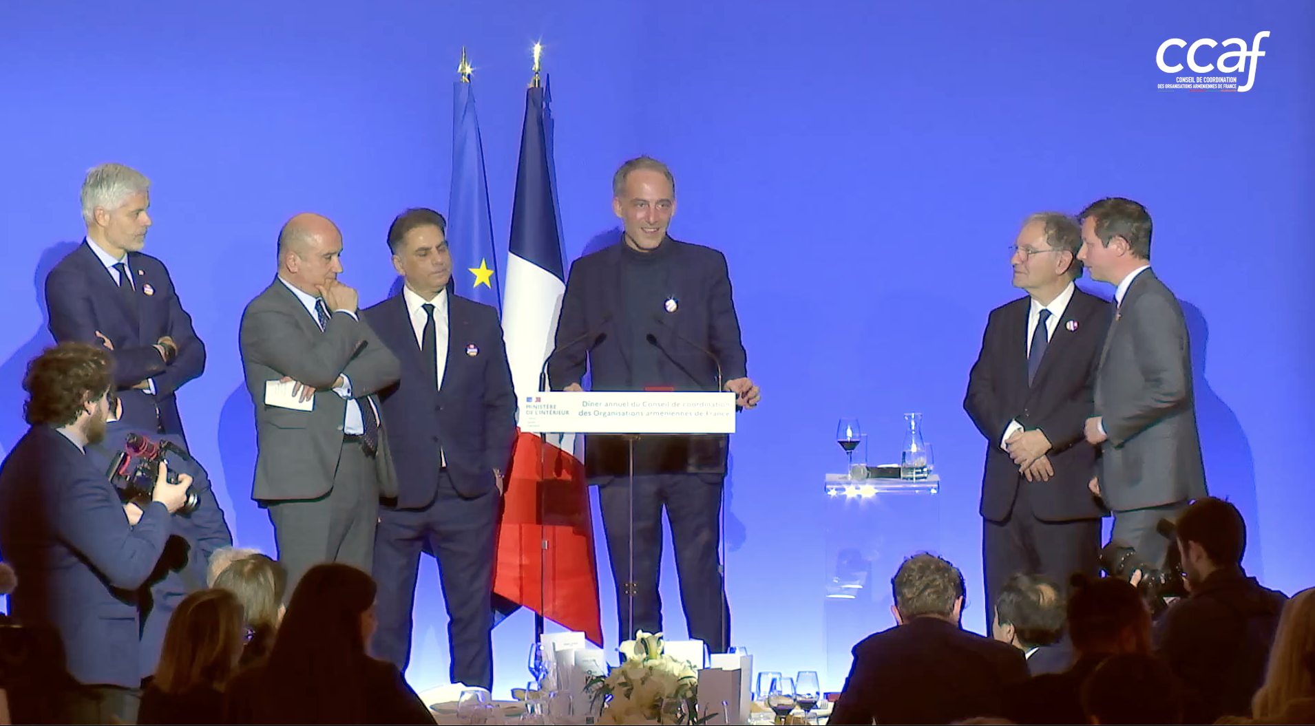 Dîner du CCAF (11/3/25) : discours de Raphaël Glucksmann