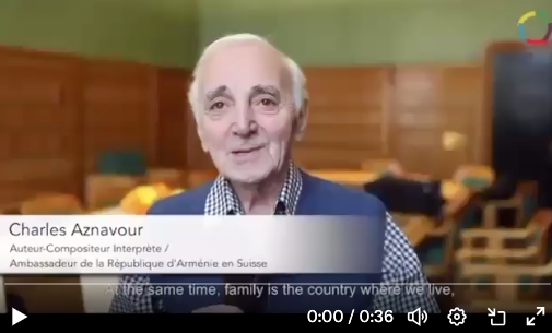 Hasmik Tolmajian :  souvenir d&rsquo;Aznavour à l&rsquo;occasion de la Journée de la francophonie