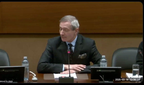 Solidarité chrétienne internationale (CSI) à l&rsquo;ONU : Philippe Kalfayan explique la situation des prisonniers