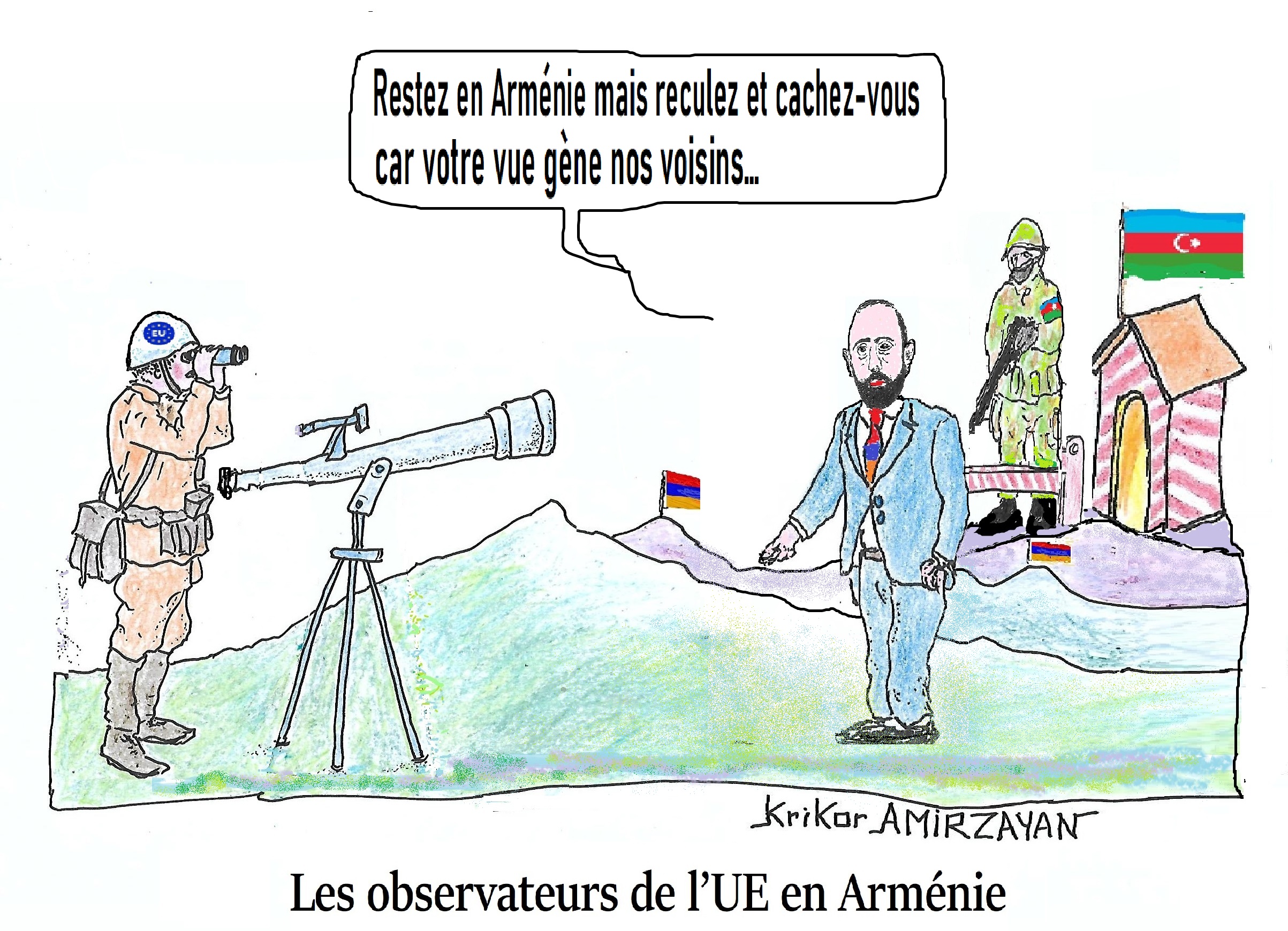 Le vice-ministre arménien des Affaires étrangères : Les observateurs de l’UE en Arménie continueront d’agir comme moyen de dissuasion, contribuant ainsi à prévenir l’escalade