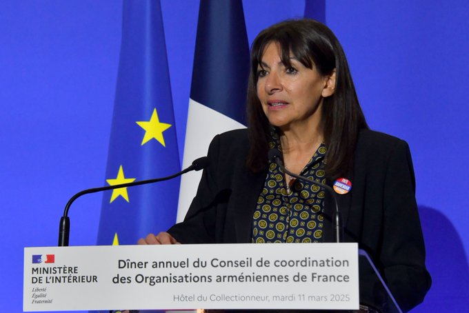 CERCLE D&rsquo;AMITIÉ FRANCE-ARTSAKH : Anne Hidalgo au dîner du CCAF : « En protégeant l’Arménie, c’est l’Europe que l’on protège »