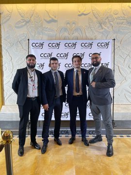 Les jeunes Républicains : Notre Secrétaire Général  @ganivet_tristan  représentait les JLR au dîner annuel du CCAF