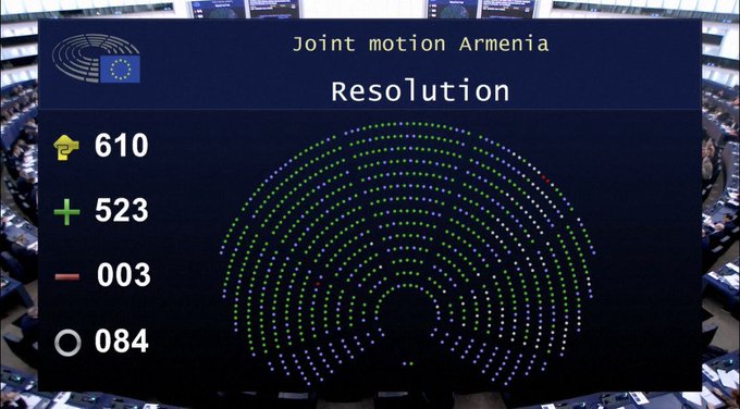 Nathalie Loiseau : A mon initiative, le Parlement européen exige la libération des prisonniers arméniens détenus par Bakou à une écrasante majorité
