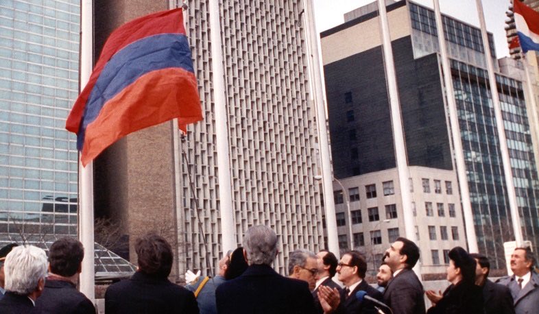 Hasmik Tolmajian : Il y a 33 ans, le 2 mars 1992, l’Arménie rejoignait officiellement les Nations Unies