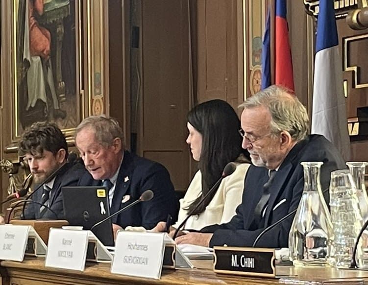 Olivier Decottignies : Au séminaire « Convergences pour l&rsquo;Arménie » coorganisé par la Ville de Lyon et le Sénat