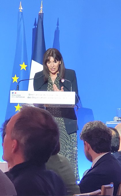 Jean-Christophe Buisson : grande discours d&rsquo;Anne Hidalgo au dîner du CCAF