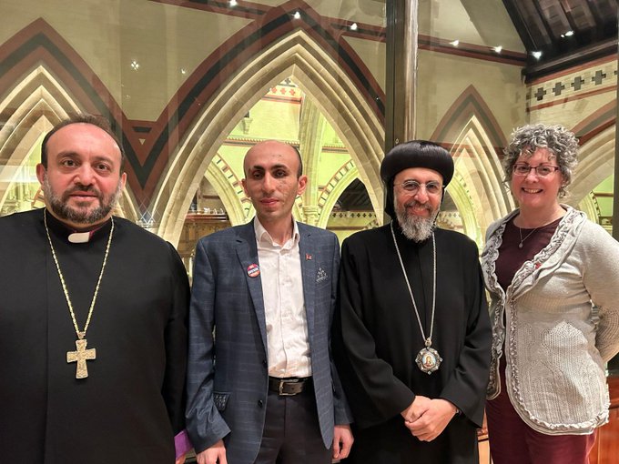 Artak Béglaryan : réunion productive avec des chefs religieux au Royaum-Uni