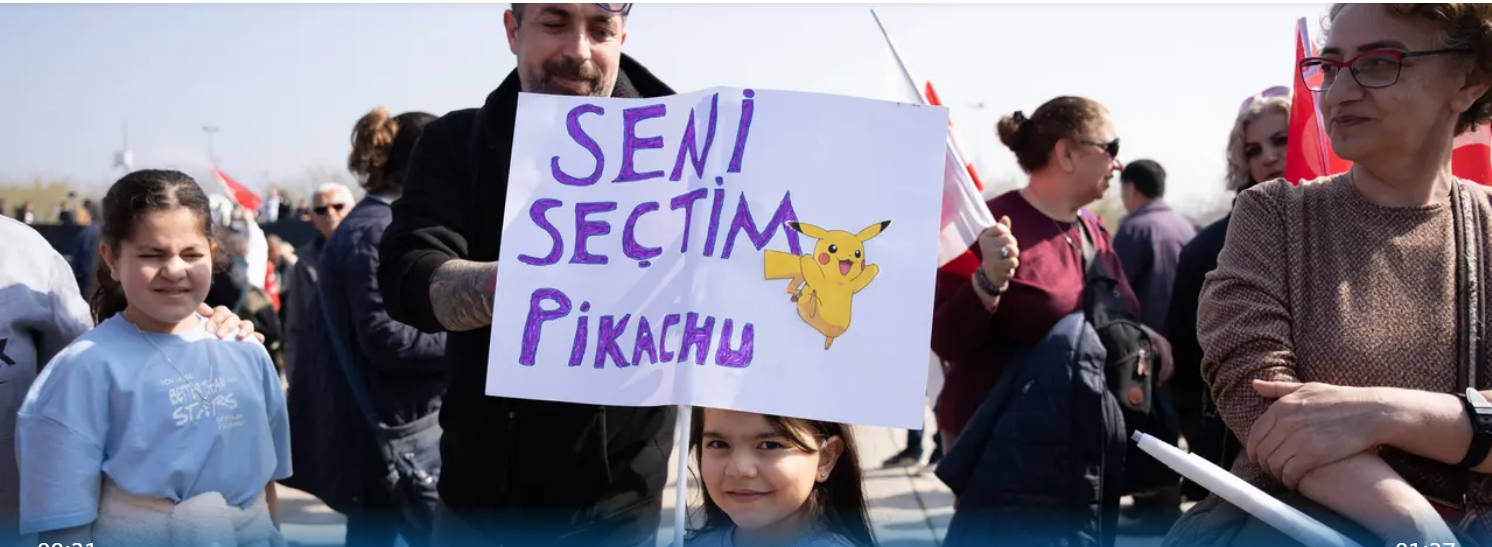 Des centaines de manifestants à Berlin contre l&rsquo;arrestation du maire d&rsquo;Istanbul