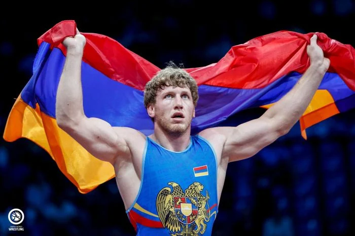 Artur Aleksanyan (Arménie), champion olympique en 2016, désigné comme le meilleur lutteur gréco-romain d&rsquo;Europe en 2024