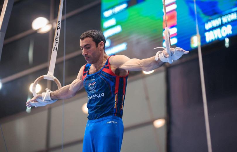 Quatre gymnastes d’Arménie sont en finale de la Coupe du monde de gymnastique à Osijek (Croatie)