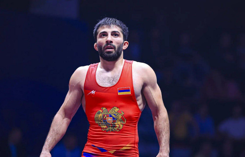 Karen Aslanyan (Arménie), vice-champion du Championnat d&rsquo;Europe de lutte gréco-romaine