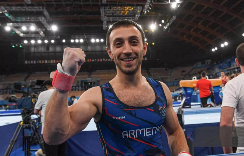 Artur Davtyan (Arménie) remporte la Coupe du monde 2025 de gymnastique au saut de cheval