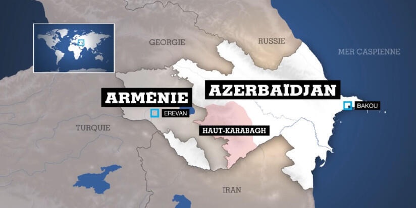 L&rsquo;Azerbaïdjan exige de l&rsquo;Arménie des « cartes précises des champs de mines »