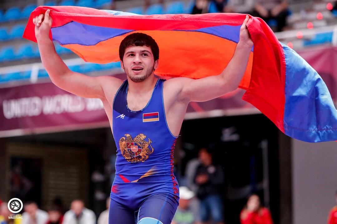 Malkhas Amoyan (Arménie), quadruple champion d&rsquo;Europe de lutte gréco-romaine