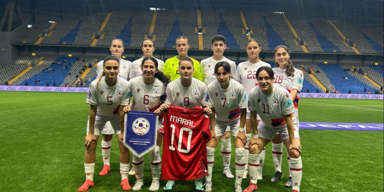 L’Arménie perd 3-2 face au Kazakhstan en Ligue des Nations féminine