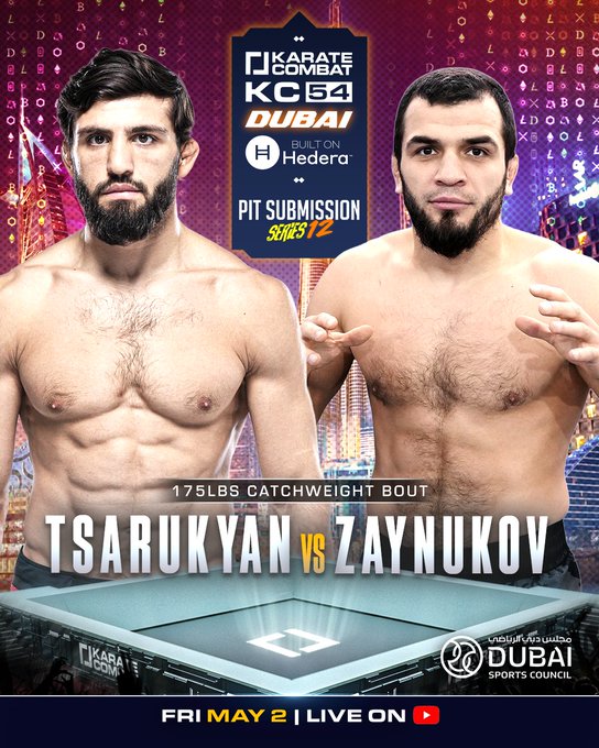 Arman Tsarukyan (Arménie) numéro un de l’UFC (70 kg) combattra à Dubaï contre le Russe Magomed Zainukov le 2 mai