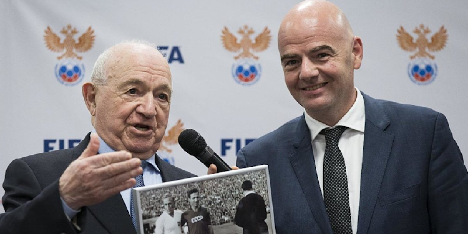 Le président de la FIFA promet d&rsquo;assister au 100e anniversaire du légendaire Nikita Simonyan