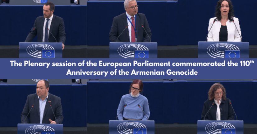 Les députés condamnent le déplacement forcé des Arméniens du Haut-Karabakh lors de la séance de commémoration du génocide