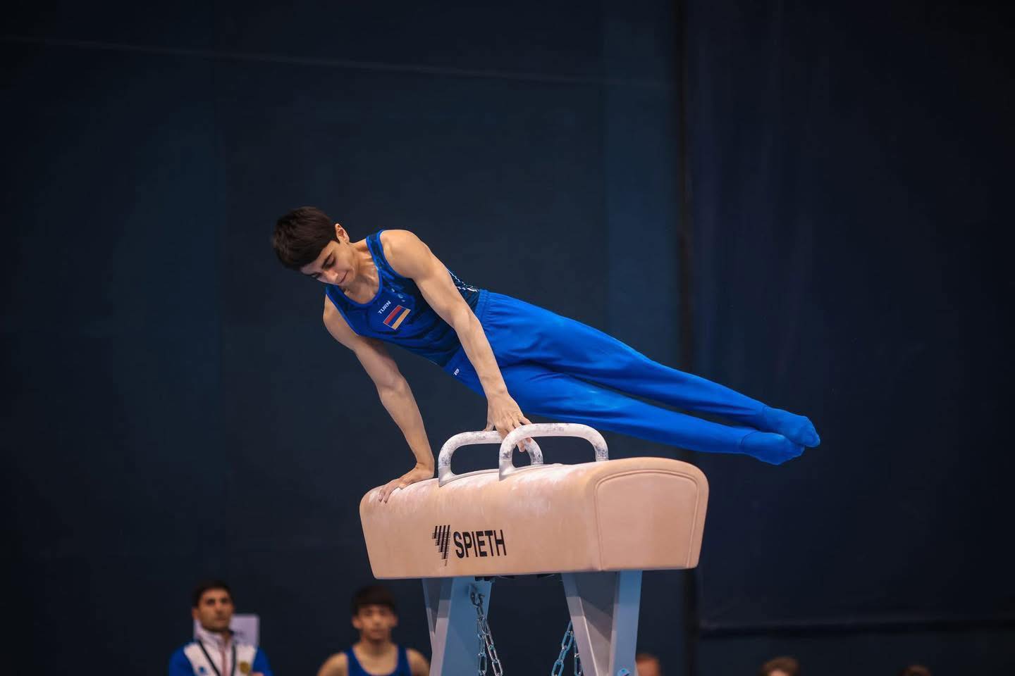 Hamlet Manukyan (Arménie), vainqueur du quatrième tour de la Coupe du monde à Osijek (Croatie)