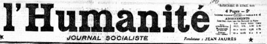 LE GÉNOCIDE DES ARMÉNIENS DANS LA PRESSE DE 1915 (6)