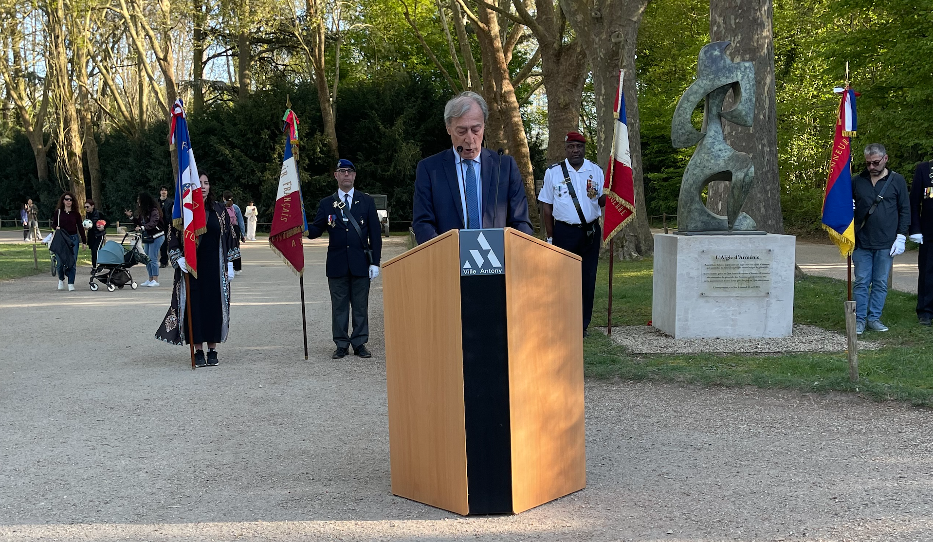 Commémoration solennelle du génocide arménien au Parc de Sceaux