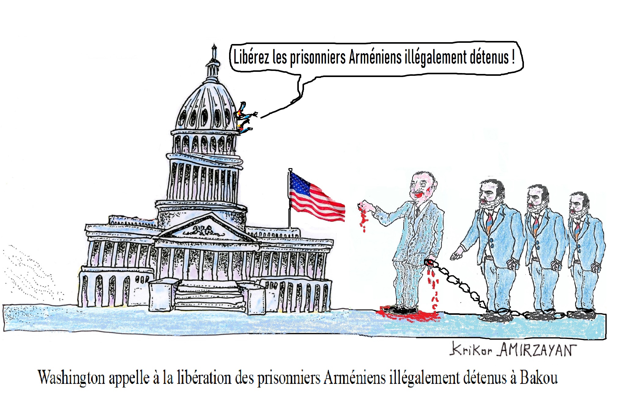 Le groupe parlementaire américain sur les affaires arméniennes appelle Marco Rubio et Michael Walz à garantir la libération des prisonniers Arméniens détenus en Azerbaïdjan