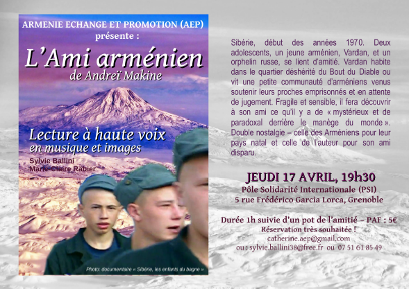 Lecture Grenoble 17 avril