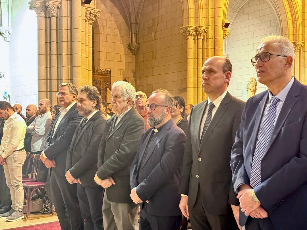 Patrick Karam : A l&rsquo;église maronite avec les plus hauts dignitaires religieux syriens