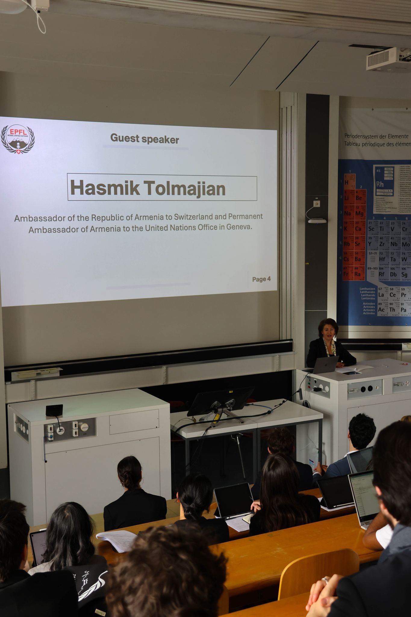 Hasmik Tolmajian :  Conférence sur l&rsquo;Arménie EPFL, centre d’excellence et d’innovation mondiale