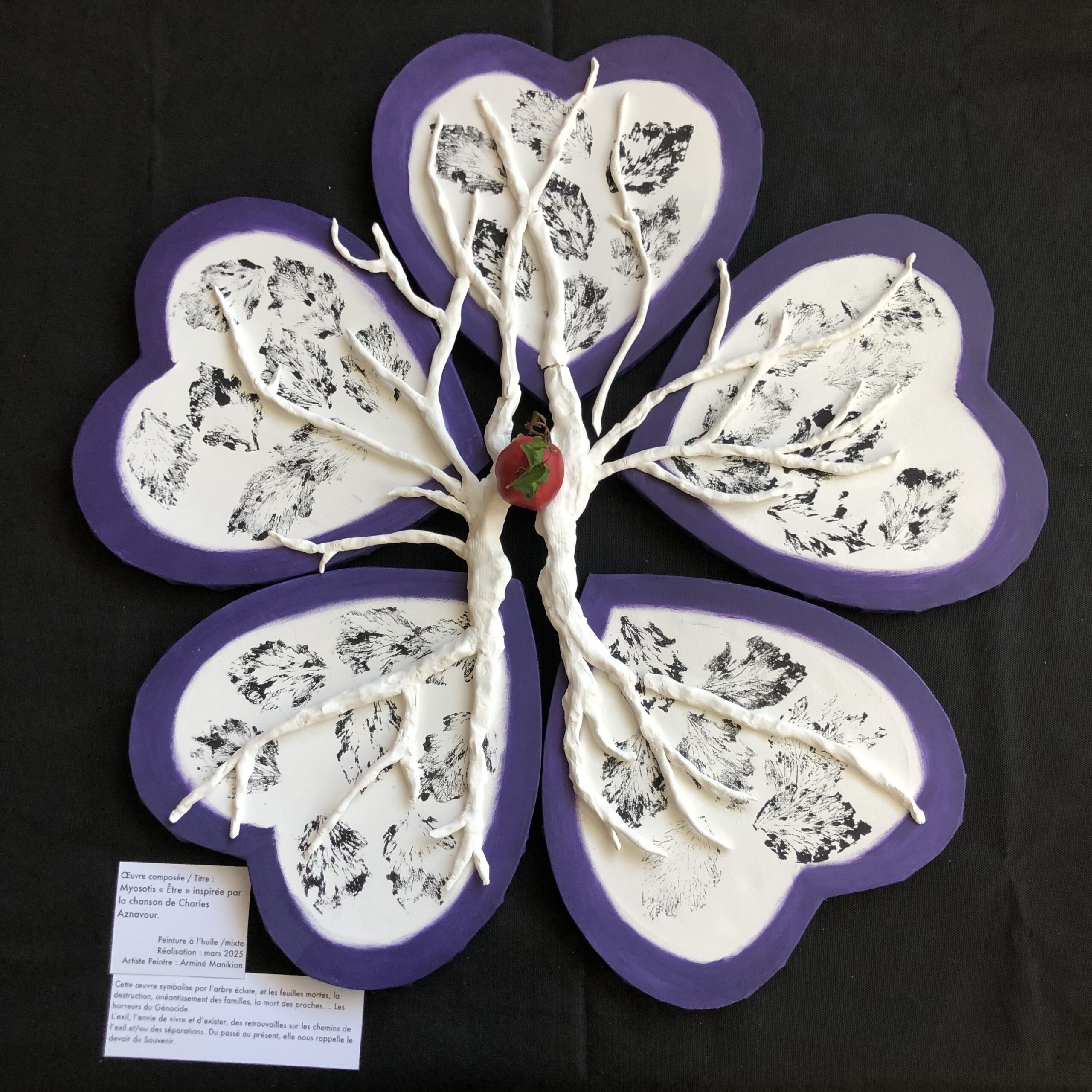 ARMINÉ MANIKIAN EXPOSE À LA MAIRIE DES 11&12 DE MARSEILLE