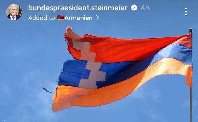 Le drapeau du Haut-Karabakh déclenche un différend diplomatique entre Berlin et Bakou