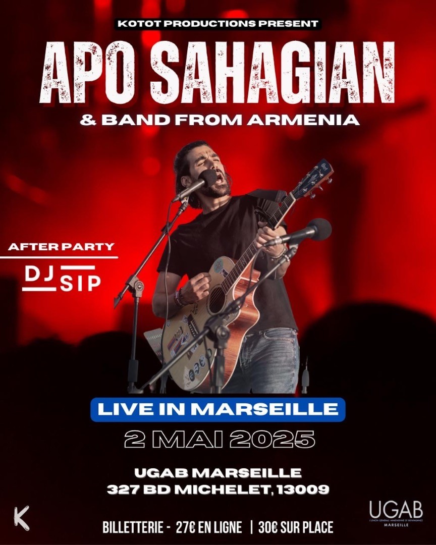 Apo Sahagian en concert à Marseille