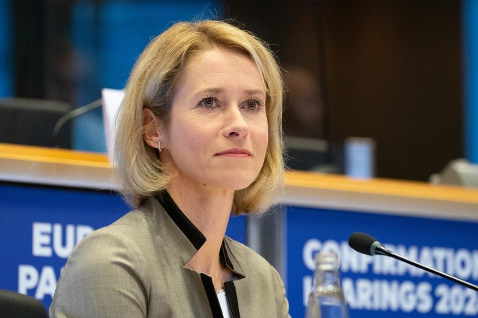 Réponse évasive de Kaja Kallas à un eurodéputé sur son voyage à Bakou