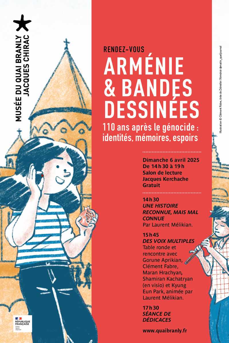 Le rendez-vous Arménie BD du Quai Branly