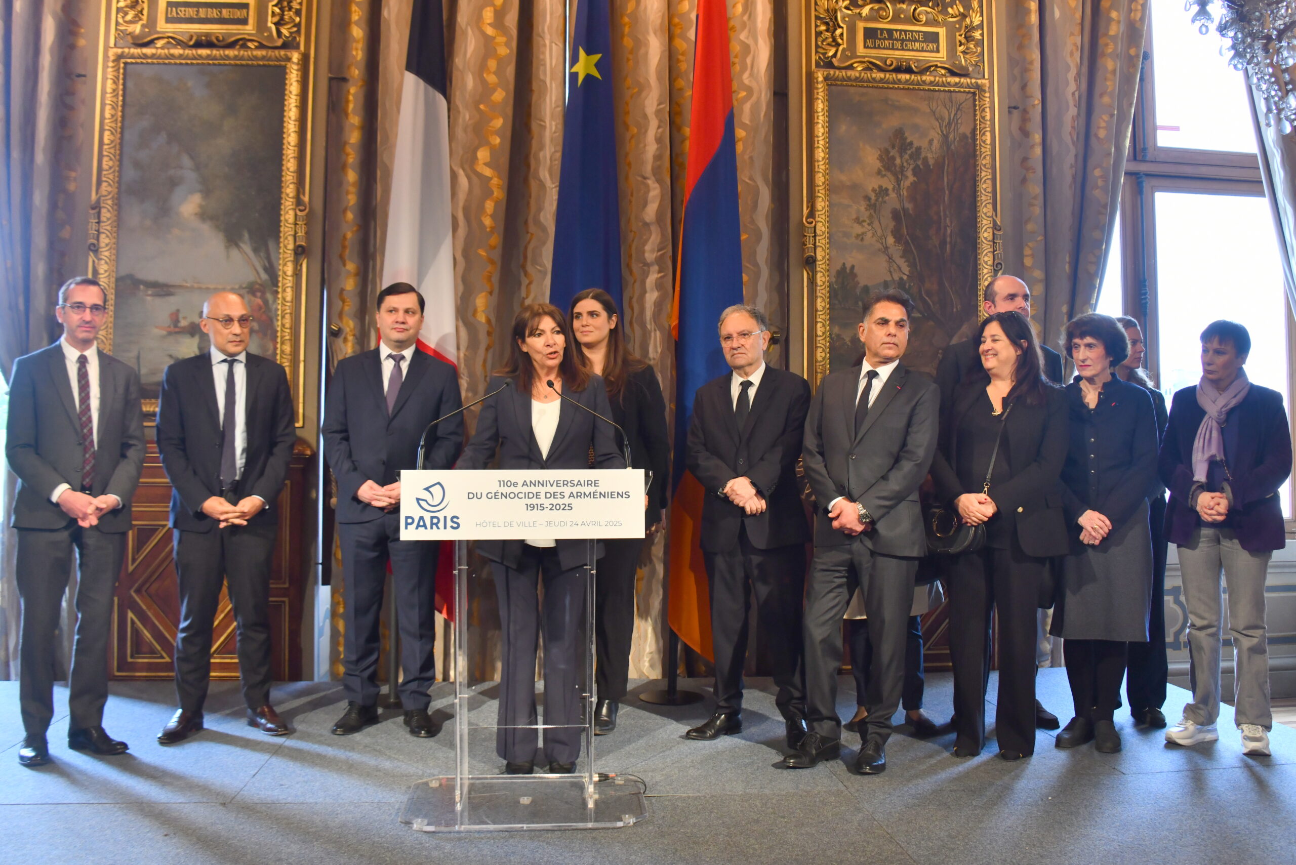 Anne Hidalgo : « L&rsquo;Arménie n&rsquo;est pas seule »
