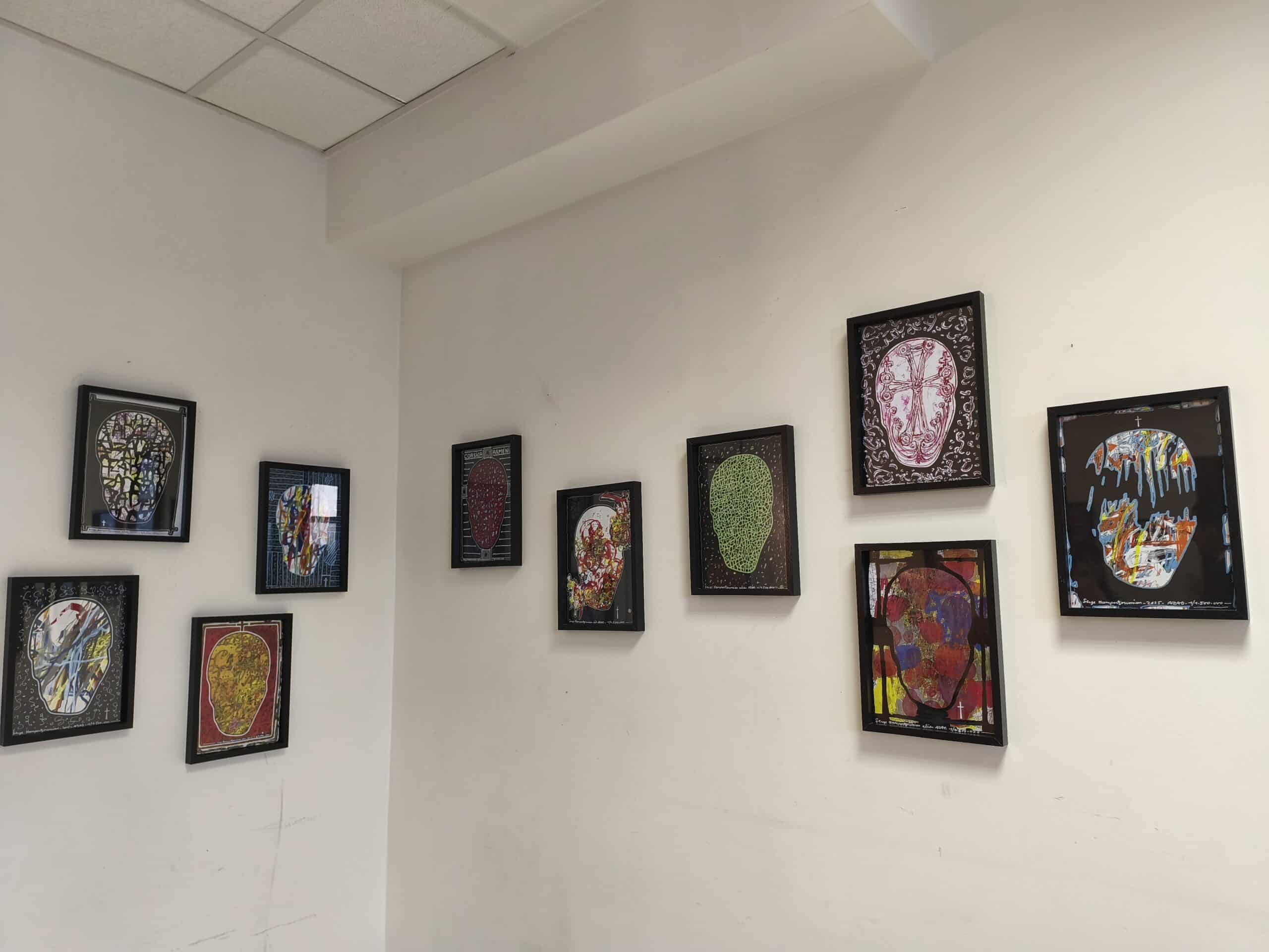 Vernissage de l&rsquo;exposition d&rsquo;Azad au profit des réfugiés d&rsquo;Artsakh