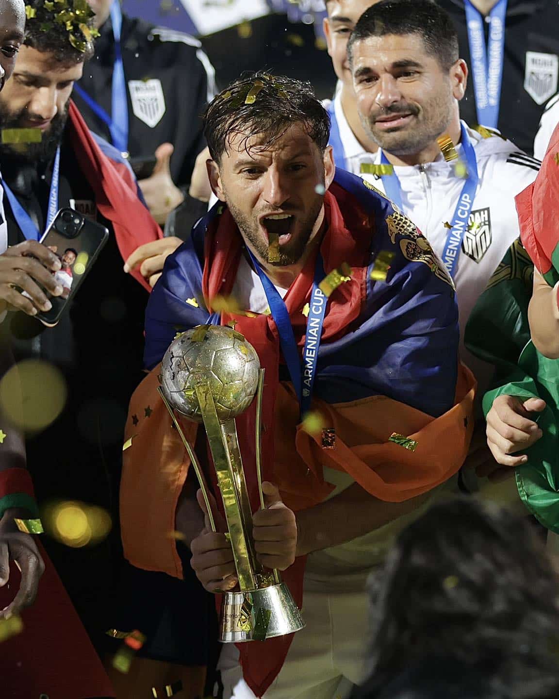 « Noah » Yerevan champion d’Arménie pour la première fois a remporté la Coupe d&rsquo;Arménie pour la deuxième fois de son histoire
