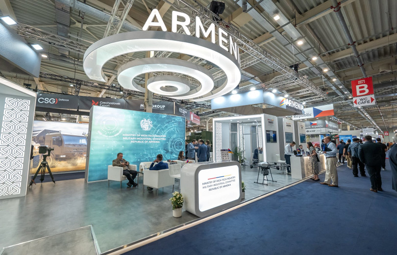 Le ministère arménien de la Défense a participé pour la première fois au Salon de la Défense d&rsquo;Athènes avec un pavillon commun « ARMENIA »