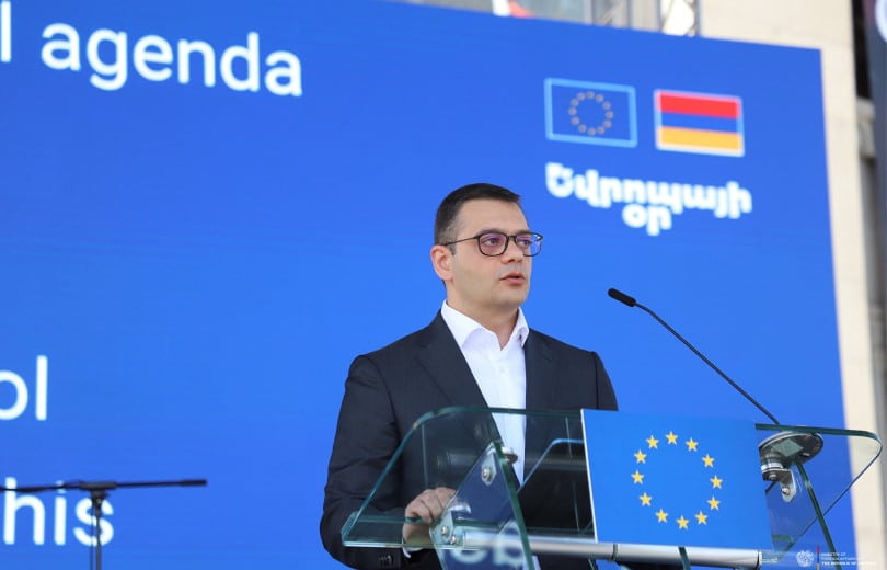 La célébration de la Journée de l&rsquo;Europe en Arménie a réaffirmé l&rsquo;engagement du gouvernement arménien à établir des liens plus étroits avec l&rsquo;UE