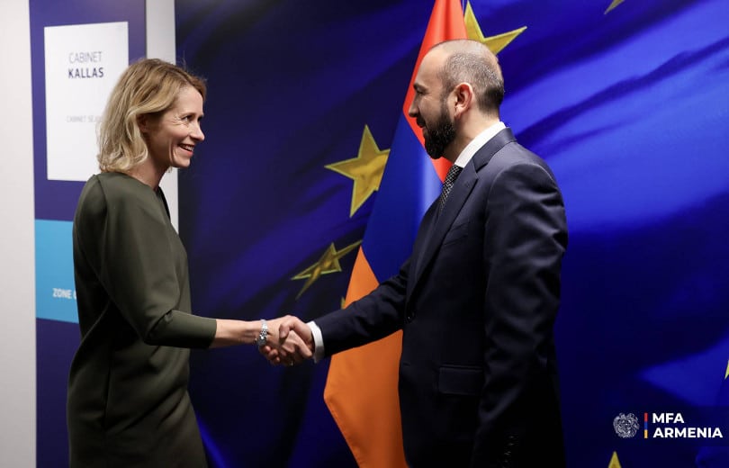 Ararat Mirzoyan et Kaja Kallas ont discuté des perspectives d&rsquo;approfondissement du partenariat Arménie-UE à Bruxelles