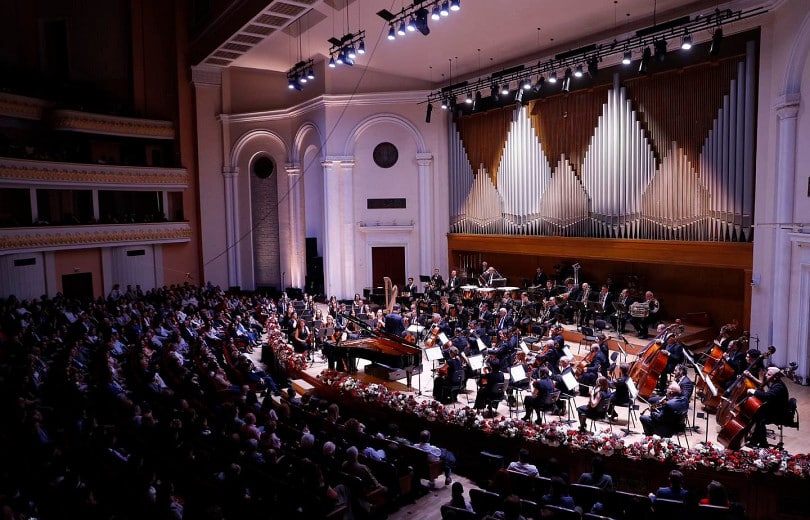 Le Premier ministre arménien et son épouse et le Président de la République ont assisté au concert dédié au 100e anniversaire de l&rsquo;Orchestre philharmonique national d&rsquo;Arménie