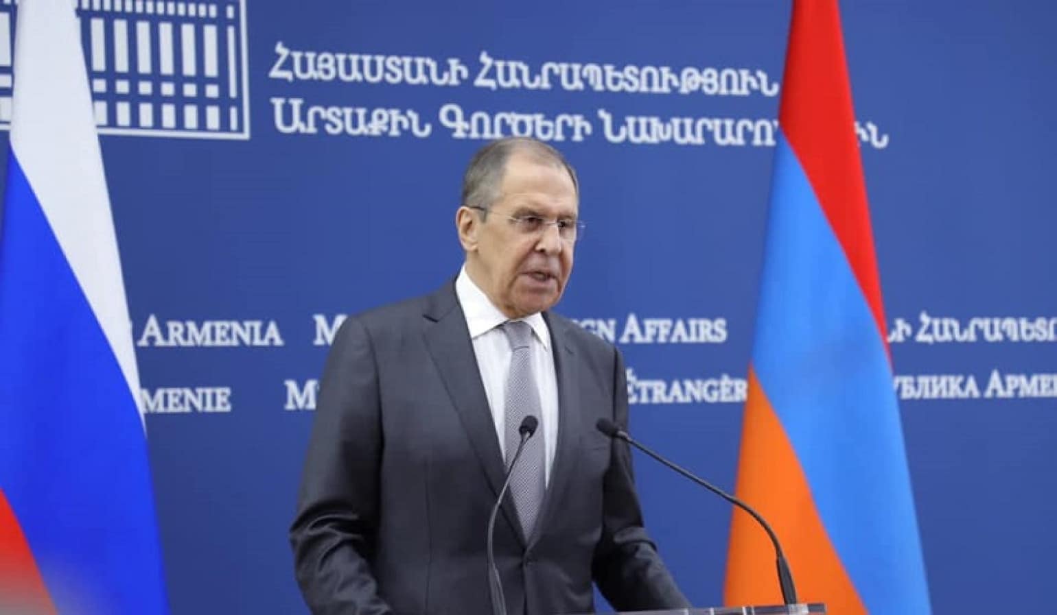 Sergueï Lavrov qui arrive aujourd’hui en Arménie discutera des processus de normalisation des relations arméno-azerbaïdjanaises et arméno-turques