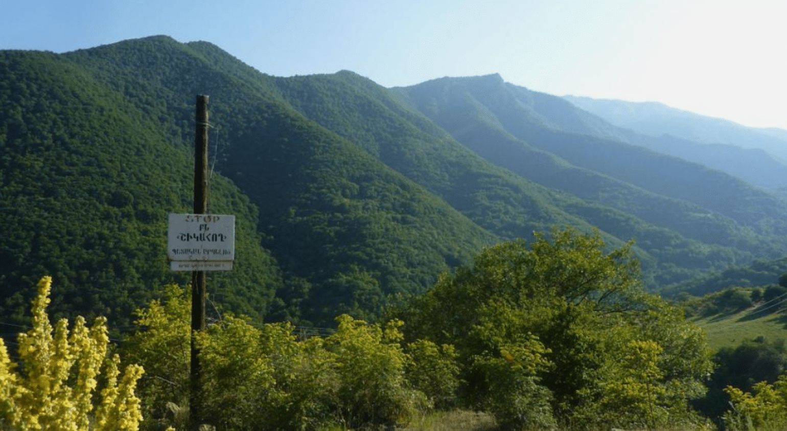 L&rsquo;Azerbaïdjan a abattu 60 hectares de forêt dans la réserve de Shikahogh, les organismes d’État en Arménie restent silencieux selon Hetq.am