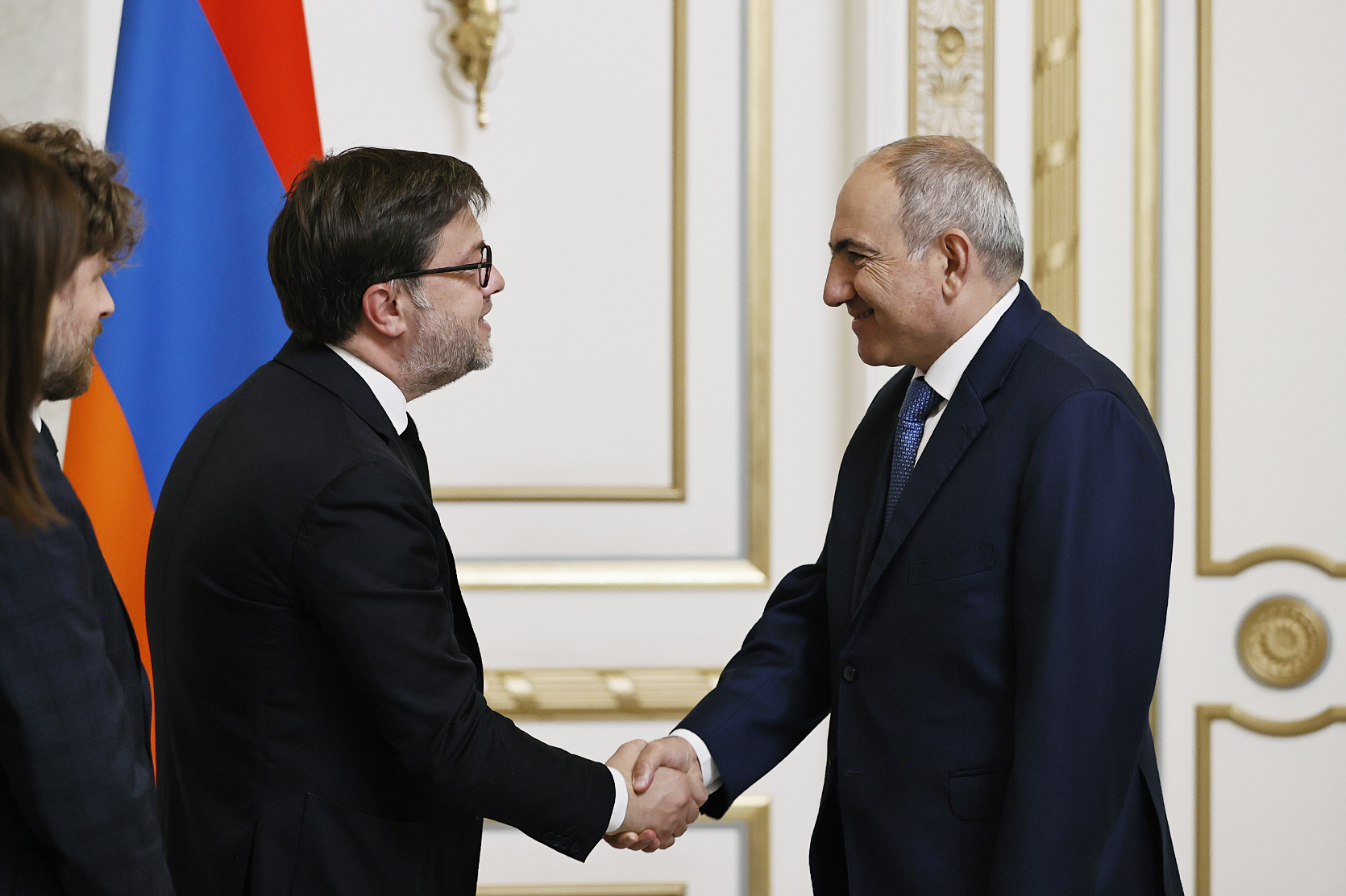 Le Premier ministre Nikol Pashinyan a reçu la délégation dirigée par le maire de Marseille, Benoît Payan.